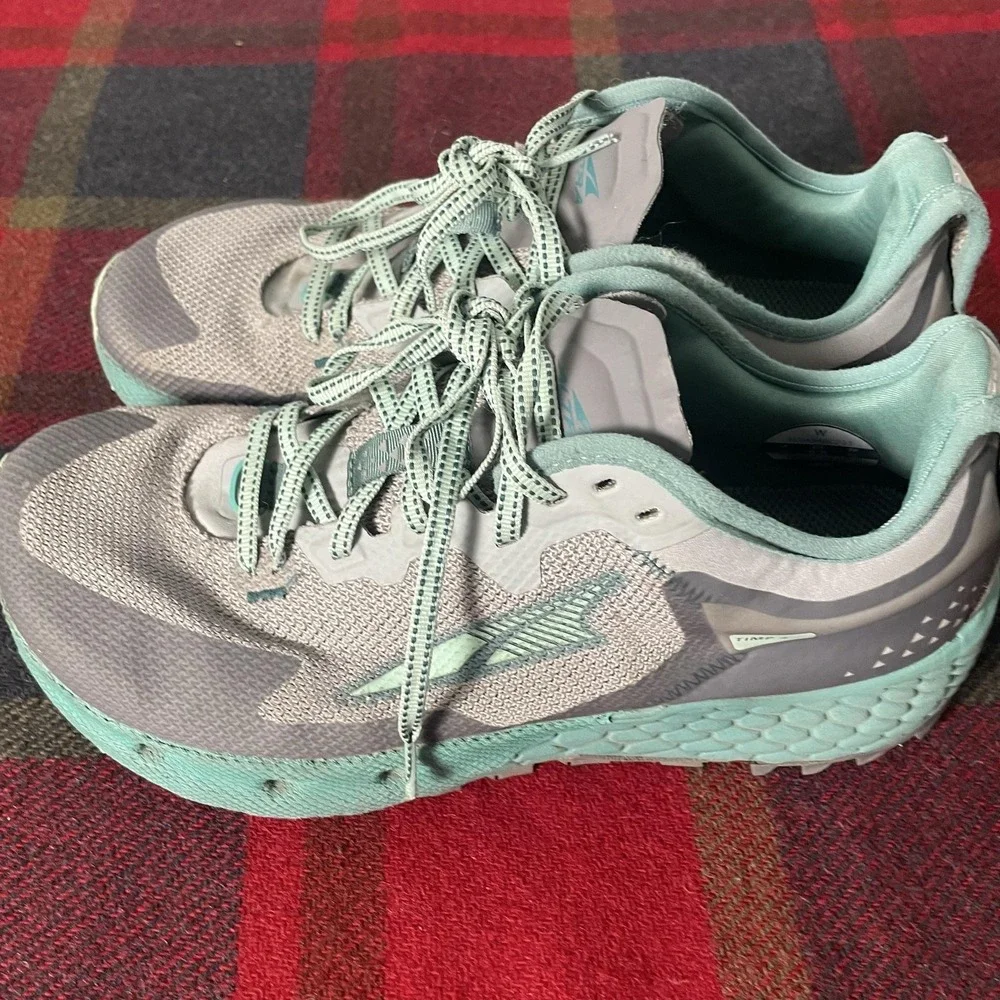 Altra Trail Running Shoes Womens Size 9.5 Gray EGO MaxTrac Athletic Timp 4